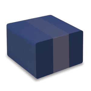 Blank Dark Blue Plastic Cards