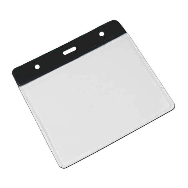 Black Vinyl Card Holders