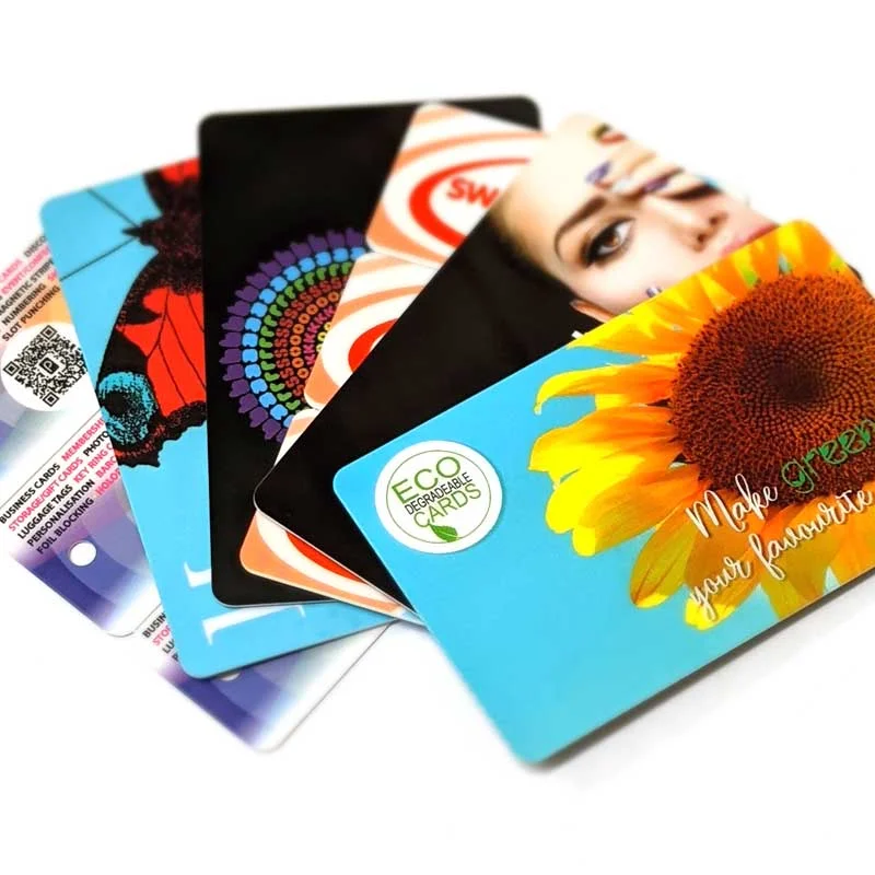 Plastic Cards Free Sample Packs From Premier Eco Cards